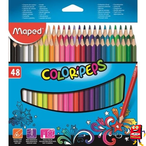 

MAPED PENSIL WARNA 48 COLOR