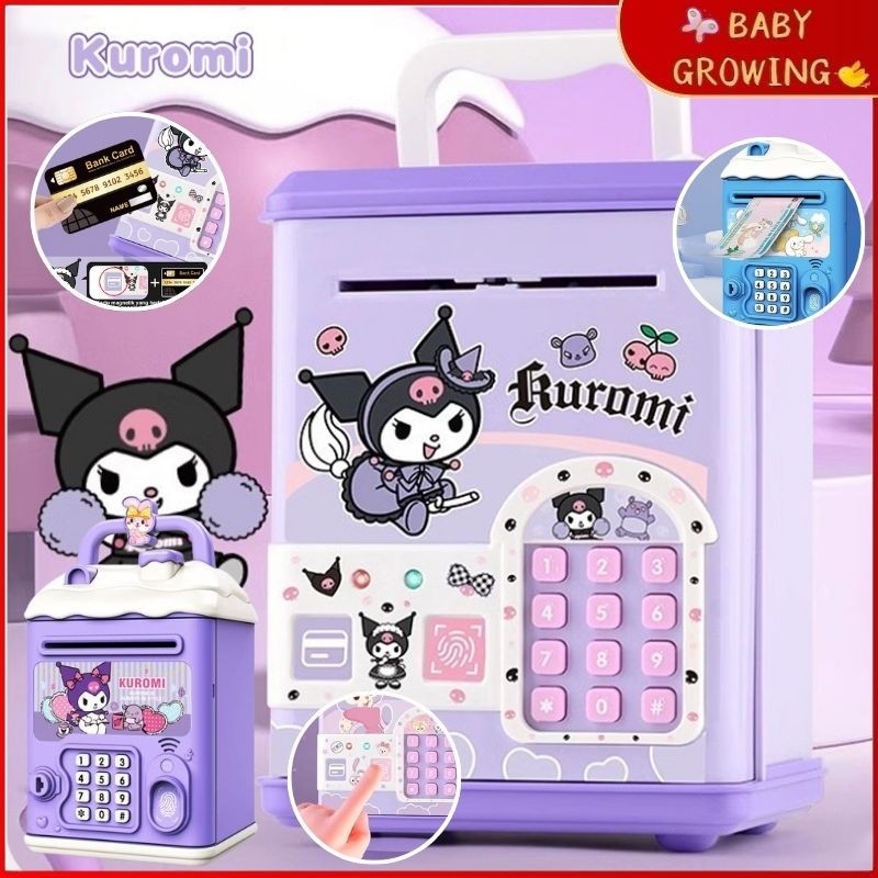 

Donesubego - Sanrio ATM Celengan Brankas Kartu Gesek Password Fingerprint Elektrik Anak