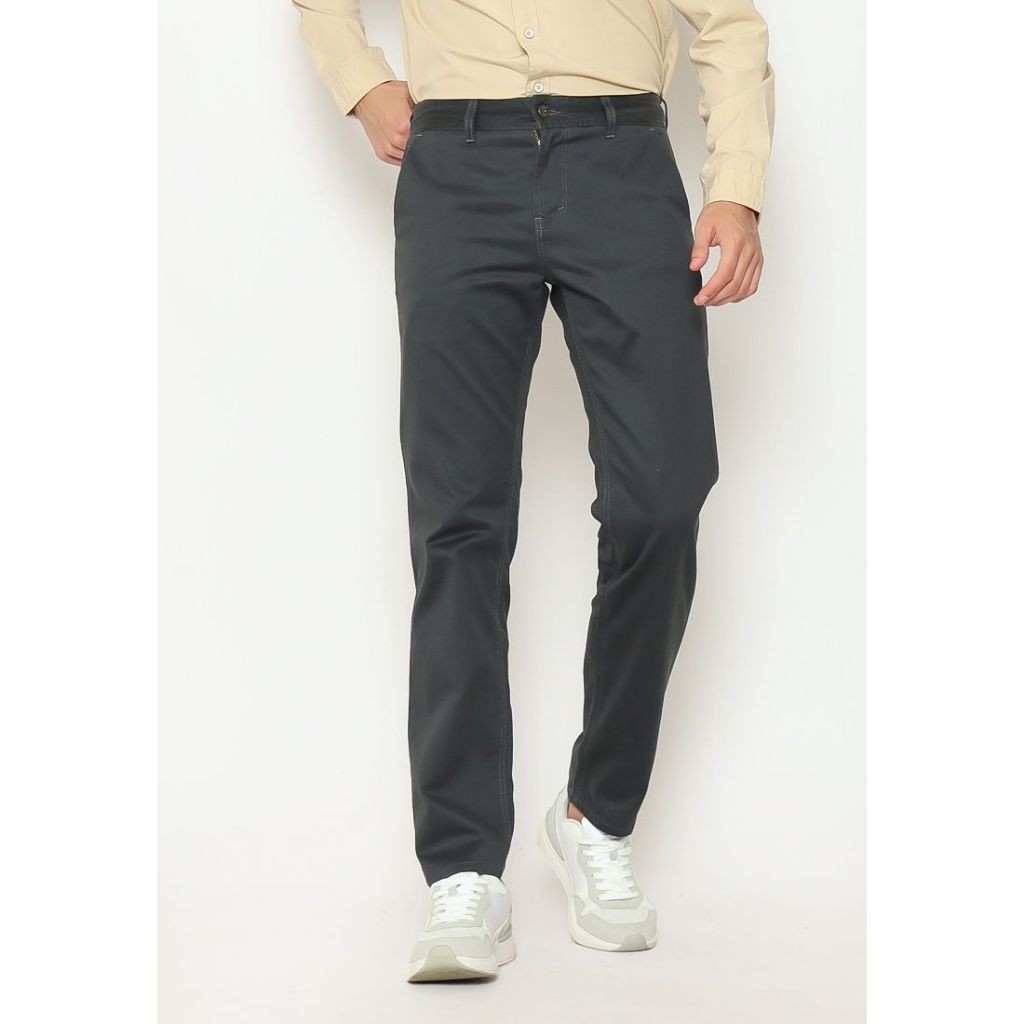 Lois Celana Pria Slim Fit Chino HFL003GN