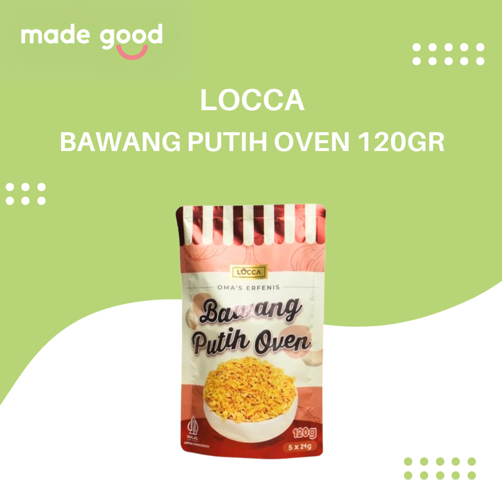 

Locca - Bawang Putih Oven 120gr