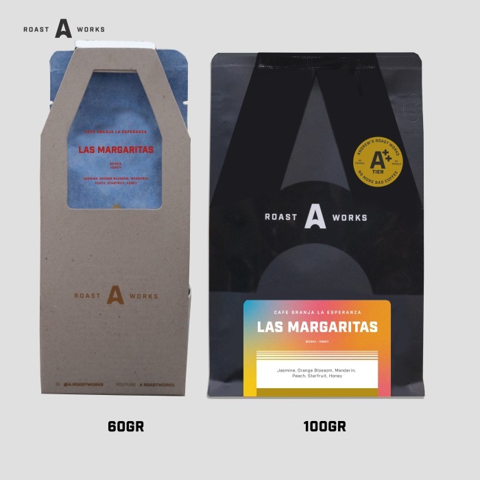 

Cafe Granja La Esperanza Las Margaritas Geisha Honey (Filter) - Exotics Coffee - A Roastworks - Biji Kopi