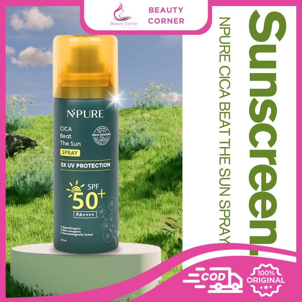 Npure Cica Beat The Sun Spray 5x UV Protection Spf 50+ PA++++ - 50ml