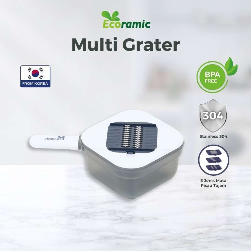 [ITEM GIFT] Ecoramic Multi Grater Set