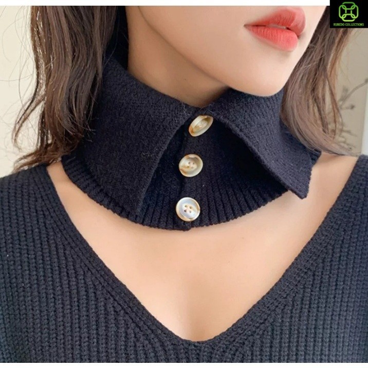 Aksesoris Kerah Palsu Wanita Korean Style