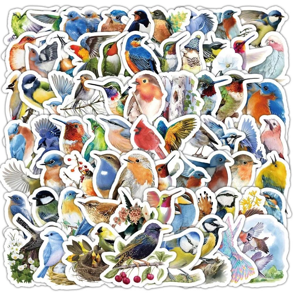 

Cute Stickers Pack Kawaii Birds Aesthetic Stationery Supplies Lot Office School Teacher Scrapbooking Supplies Korean Paper Txt