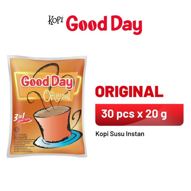 

GOOD DAY The Original 1 Bag (30 x 20 gr)