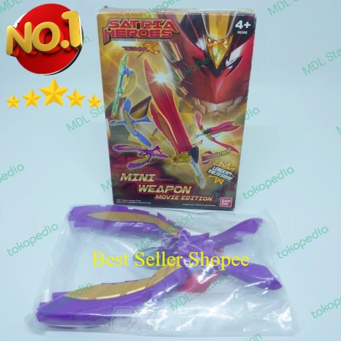 Satria Bima X  Mini Weapon Movie Edition Magnetik Mode Mainan Toy FAZ Store