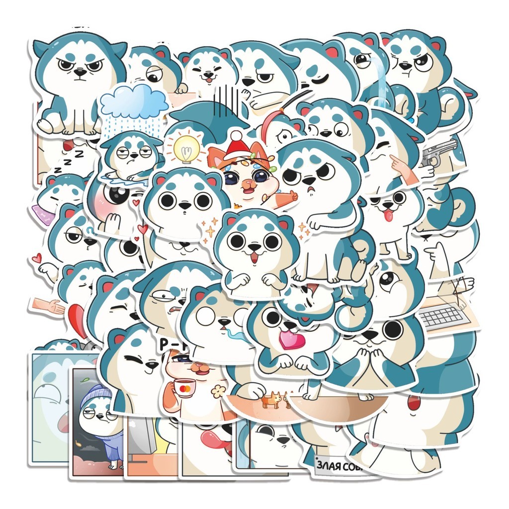 

COD 50 Pcs Stiker THEO Lucu Anti Air Untuk Dekorasi Notebook Sepeda Skateboard Handphone