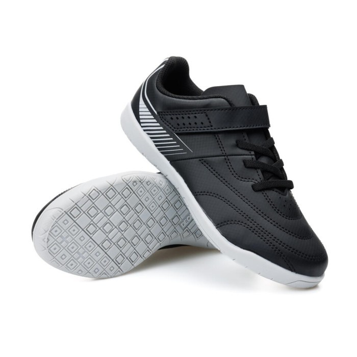 Decathlon Kipsta Sepatu Futsal Anak 100 - Hitam - 8809065 - 38