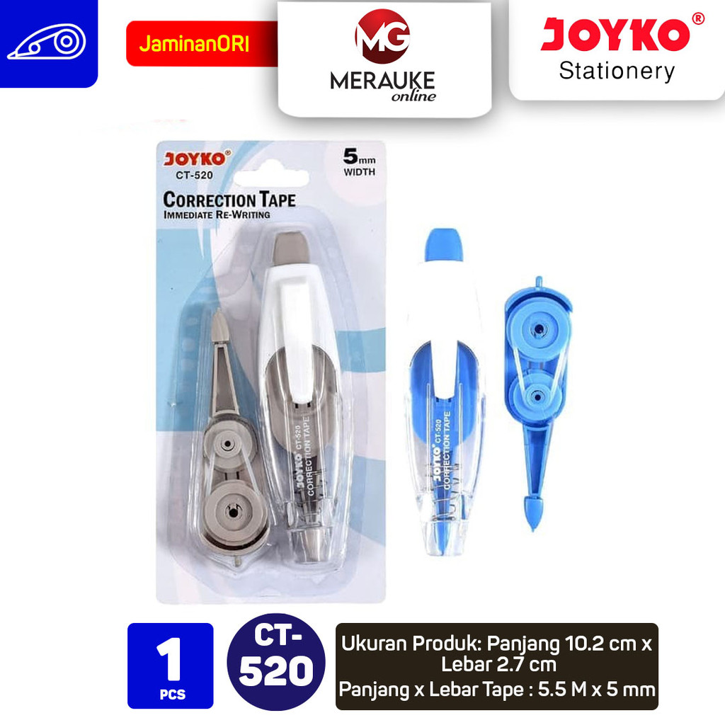 

Correction Tape Joyko Pita Koreksi CT-520