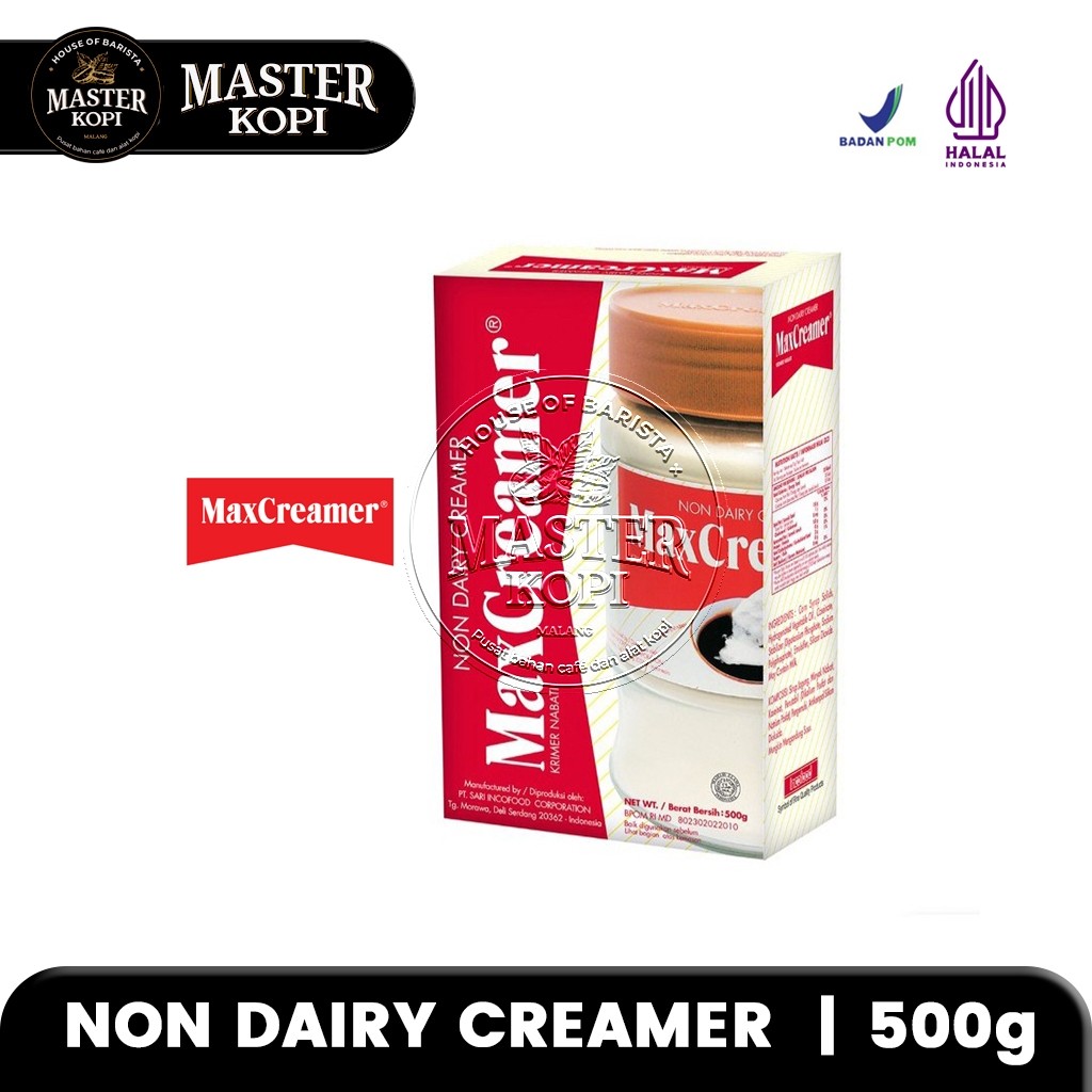 

Max Creamer 500gr Non Dairy / Kemasan Refill Krimer