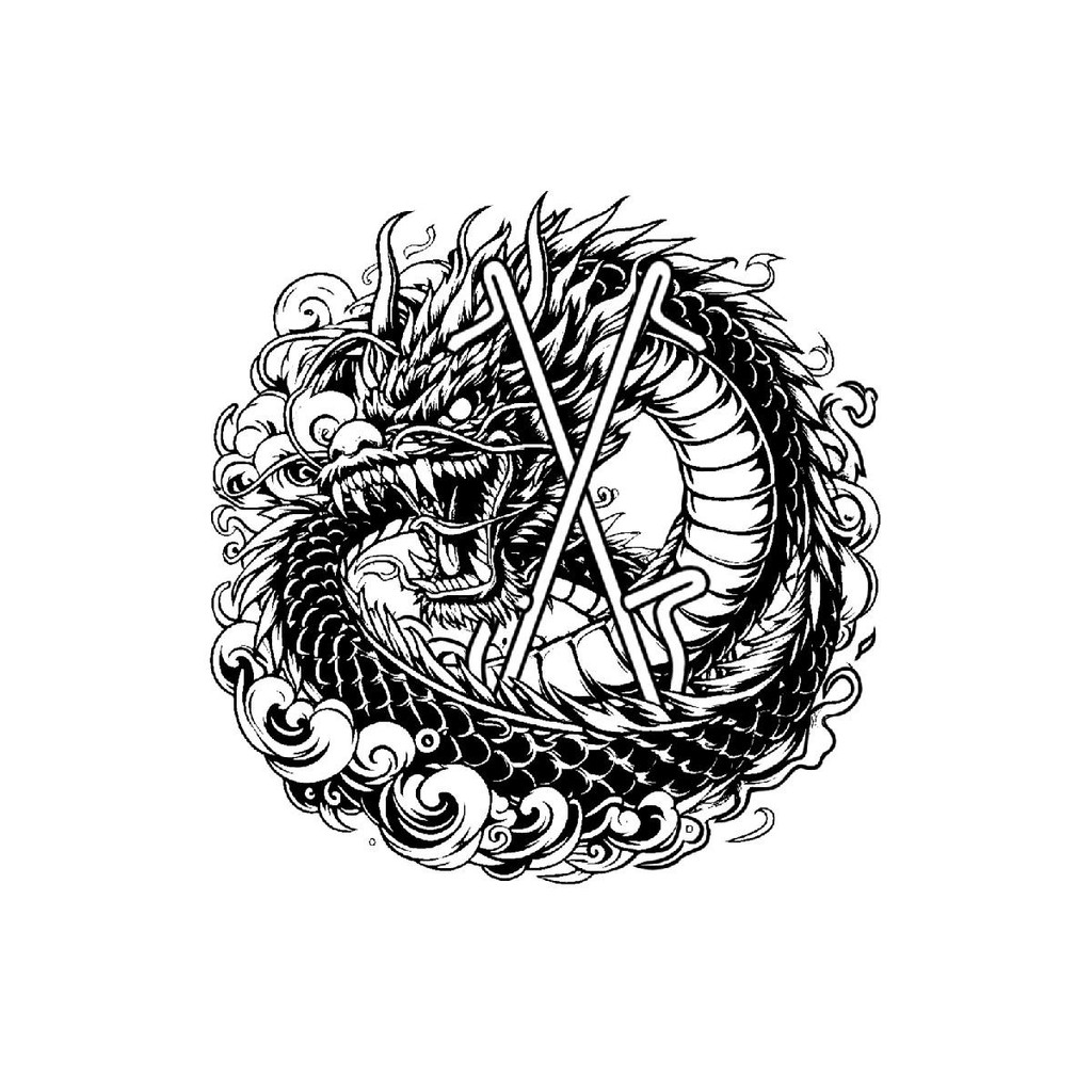 Sticker Naga x Kosegu Putera Muhammadiyah V.2