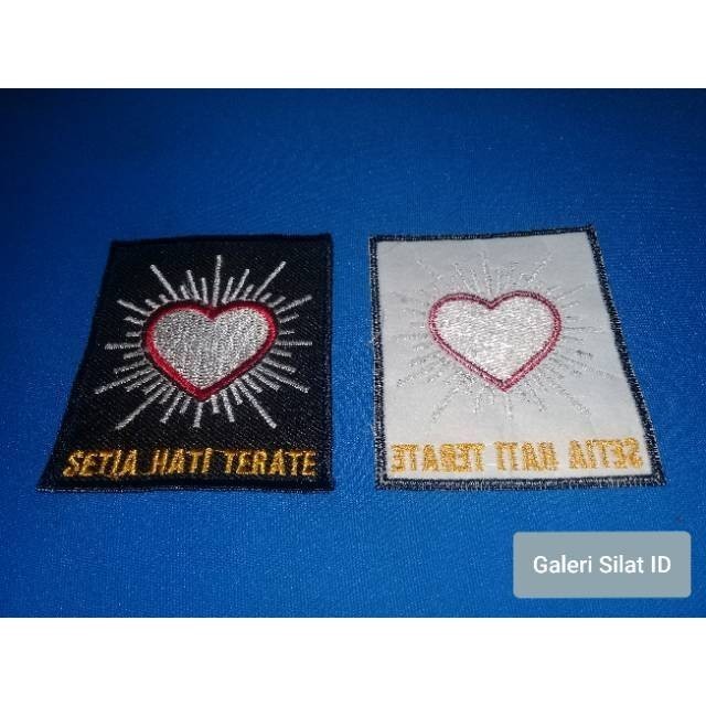 Bordir Bet PSHT Bordir - Logo PSHT Waru Bersinar - Logo PSHT - Lambang PSHT - Setia Hati Terate bord