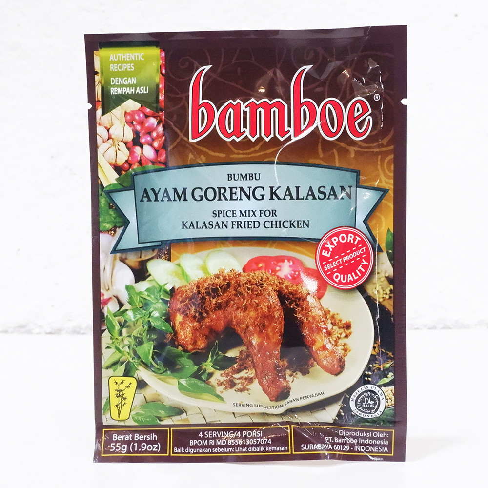 

Bumbu Ayam Kalasan Spice Mix Fried Chicken - Bamboe Organic
