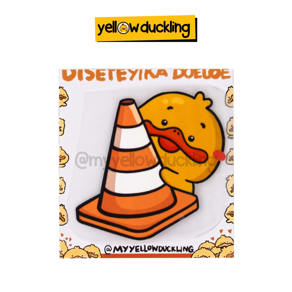 

DISETEYIKA - ITIK CONEMAN - YELLOW DUCKLING - SABLON