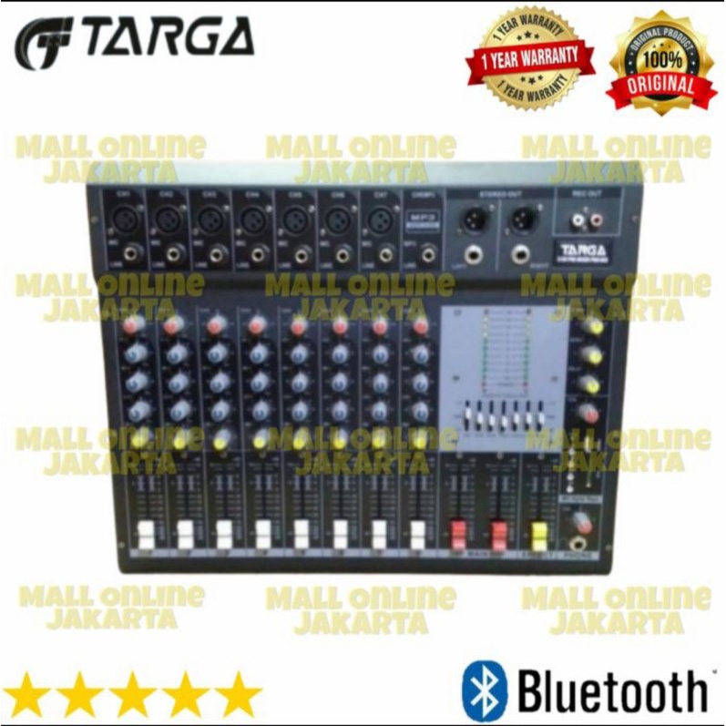 Power mixer Targa pmx805 Original pmx 805 1000watt 8channel