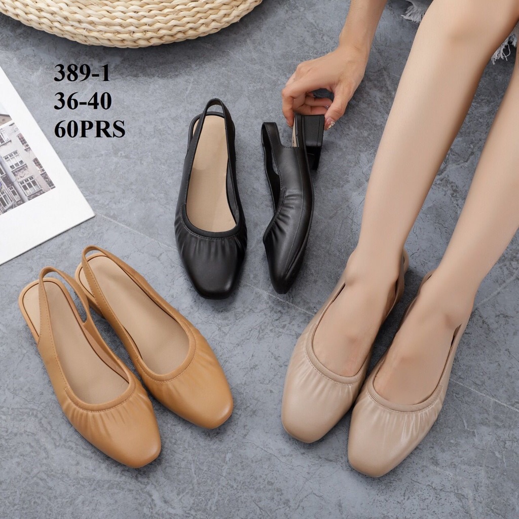 Sepatu Jelly karet Flatshoes Wanita Balance/Hayashi 389-1