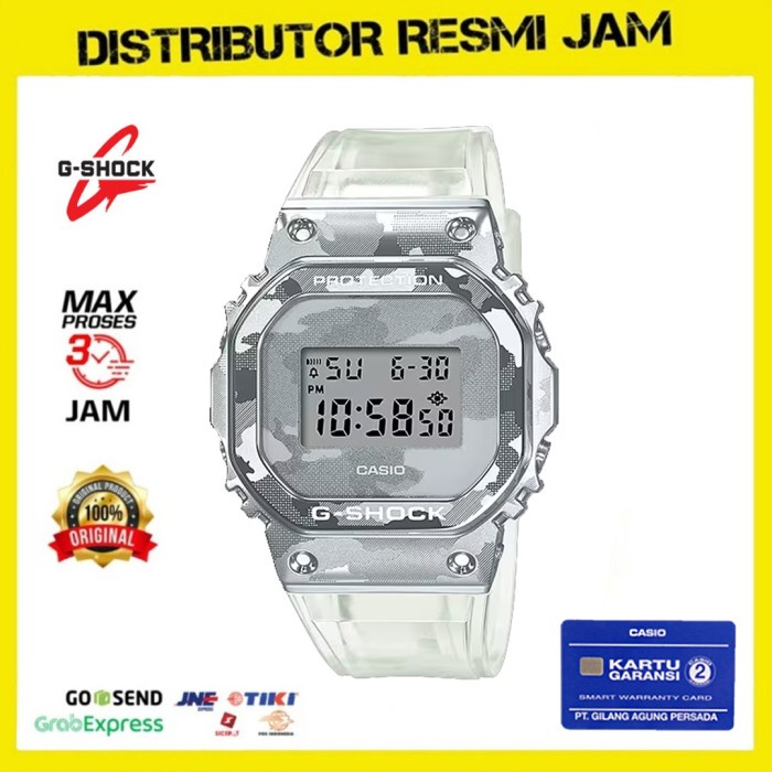 GShock GM-5600SCM-1DR GM-5600 GM5600SCM GM5600 Garansi Resmi 2 Tahun