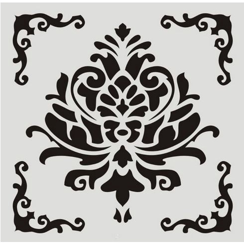 

[Terbaru] Plastic Stencil - Stensil Dekorasi Motif_MANDALA09 - 006