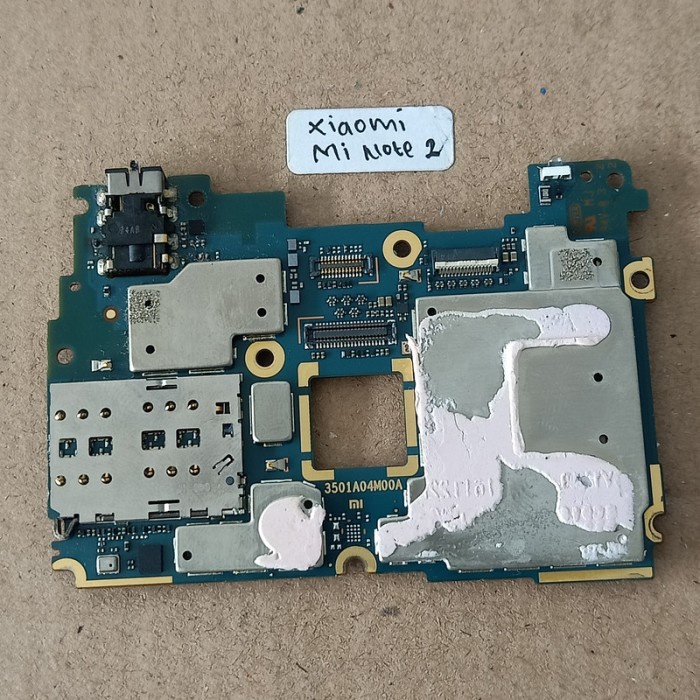 Mesin Xiaomi Mi Note 2 nyala normal original copotan