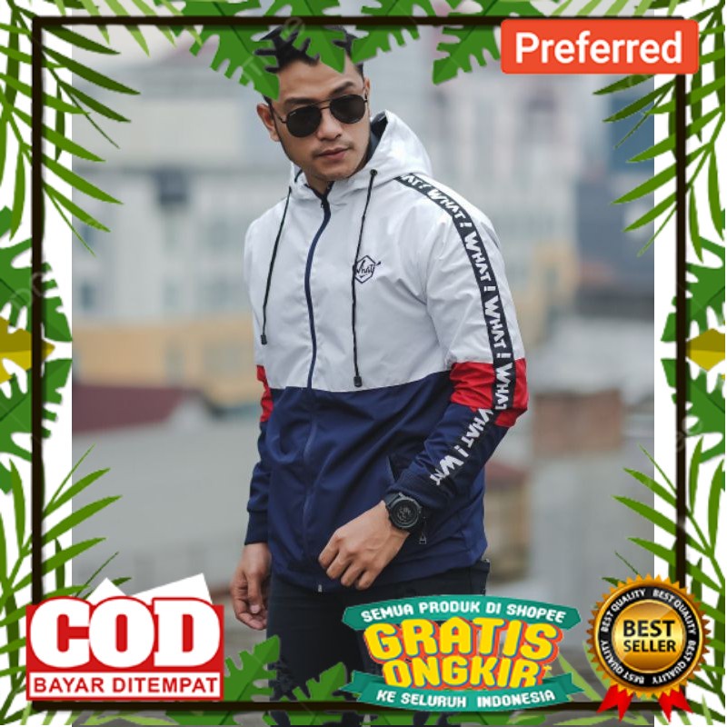 OOTD KEREN JAKET TRENDY 2023 /KMO JAKET PARASUT OUTDOOR PRIA KEREN / JAKET RUNNING