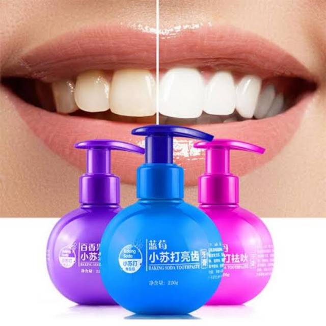 Ready Stock Odol Korea odol baking soda pemutih gigi