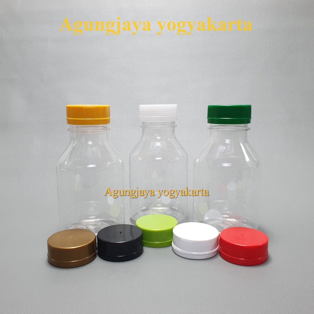 Botol Obat 250 ml Natural / Botol Plastik / Botol Obat / Botol Kapsul / Botol Obat Kosong / Botol Si
