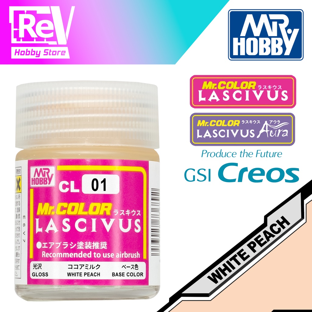 MR COLOR LASCIVUS WHITE PEACH CL01