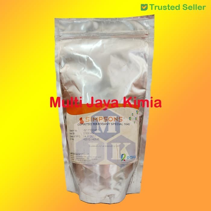 

Promo [ Best Seller ] Pewarna Minyak Ospiritso Mahogany Special 1640 500Gram