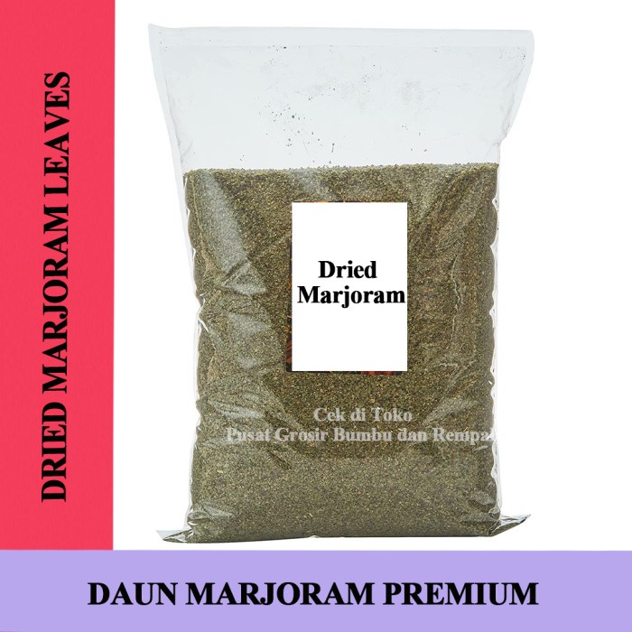 

LYLE - Daun Marjoran Kering / Marjoram Leaves Dried 1 kg