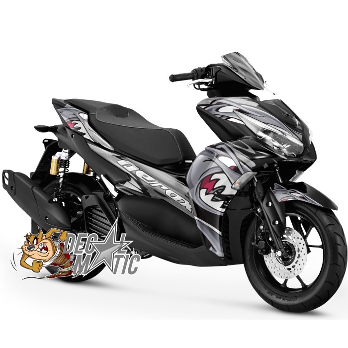 Stiker Aerox Full body Decal Aerox 155 NVX OLD/NEW Shark Hiu 3