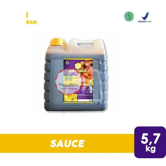 

Kikkoman Garlic Teriyaki Saus Teriyaki Bawang (Jerigen 5,7 kg) - FasyAnita Mart Denpasar
