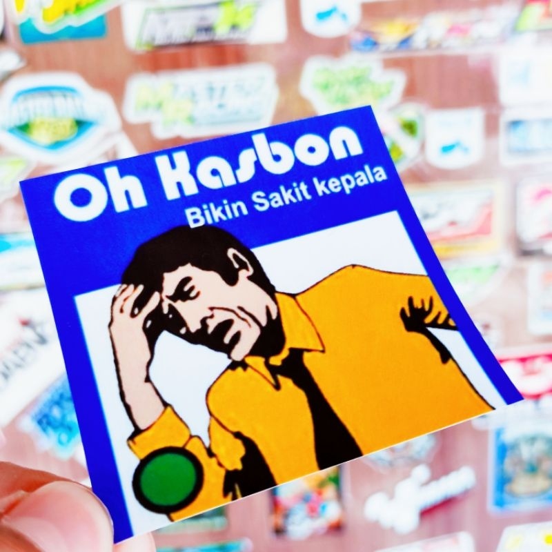 

stiker OH KASBON