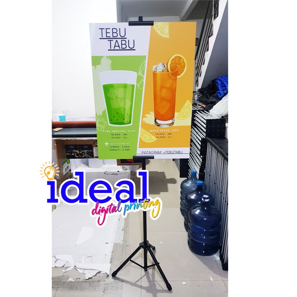 

TR STAND BANNER POSTER DISPLAY 1 sisi - uk 60 x 80 cm