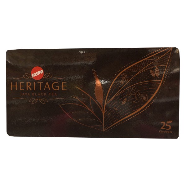 

✨PROMO✨ -Sosro Heritage Java Black Tea 25'S