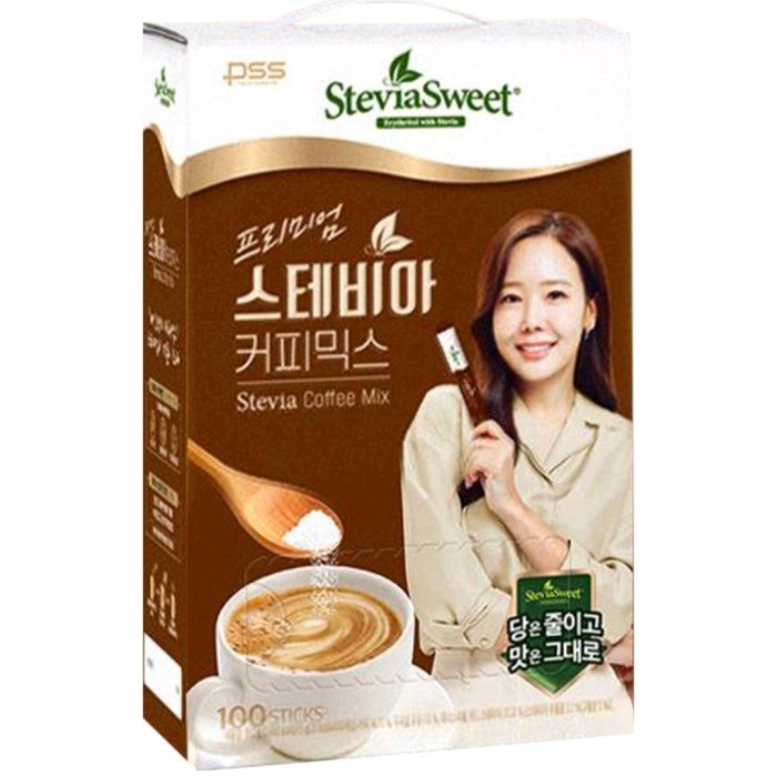 [10 Sachet] Stevia Premium Coffeemix Kopi Korea/ Kopi Instan Korea