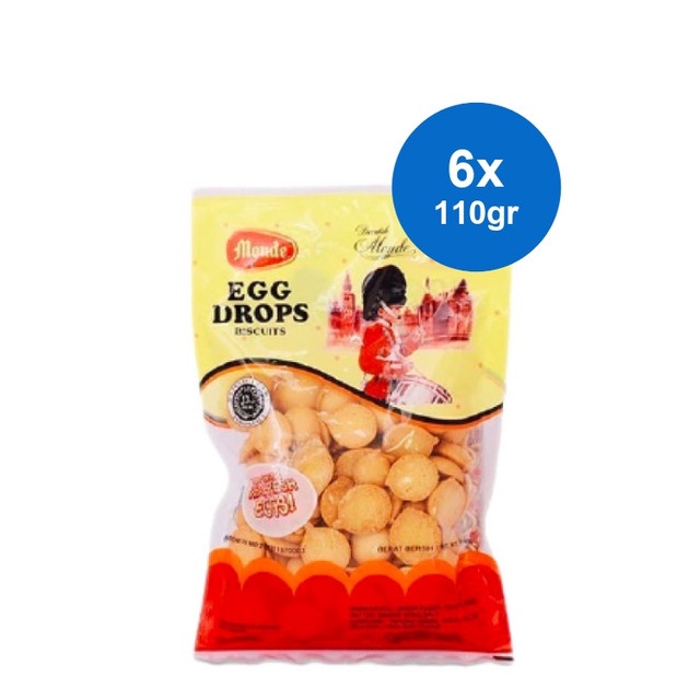 

Monde Egg Drop Biskuit 110 gr x 6