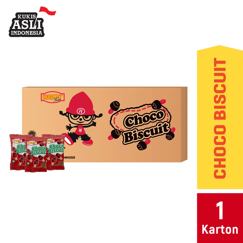 

Happy Time Choco Biscuit (1 Karton isi 12 Renceng)