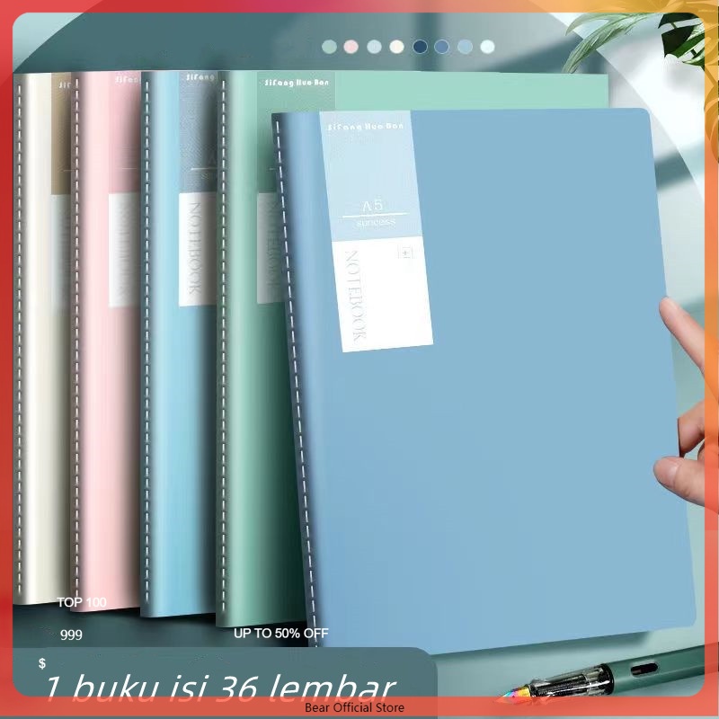 

Buku catatan A5/B5/buku catatan warna Morandi-36 lembar