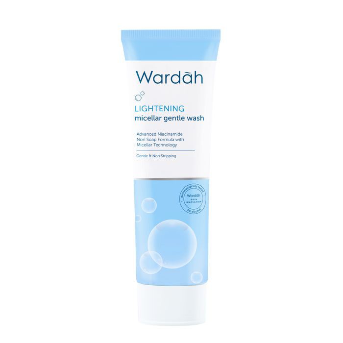 Wardah Lightening Micellar Gentle Wash - Wardah Facial Wash - Facial Foam Pembersih Wajah