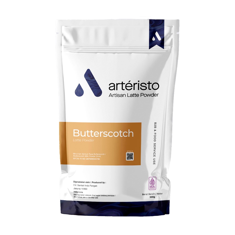 

Arteristo Butterscotch Bubuk Minuman Premium Powder Drink