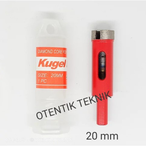 KUGEL MATA BOR GRANIT 20MM - HOLESAW GRANITE MARMER KERAMIK 20 MM