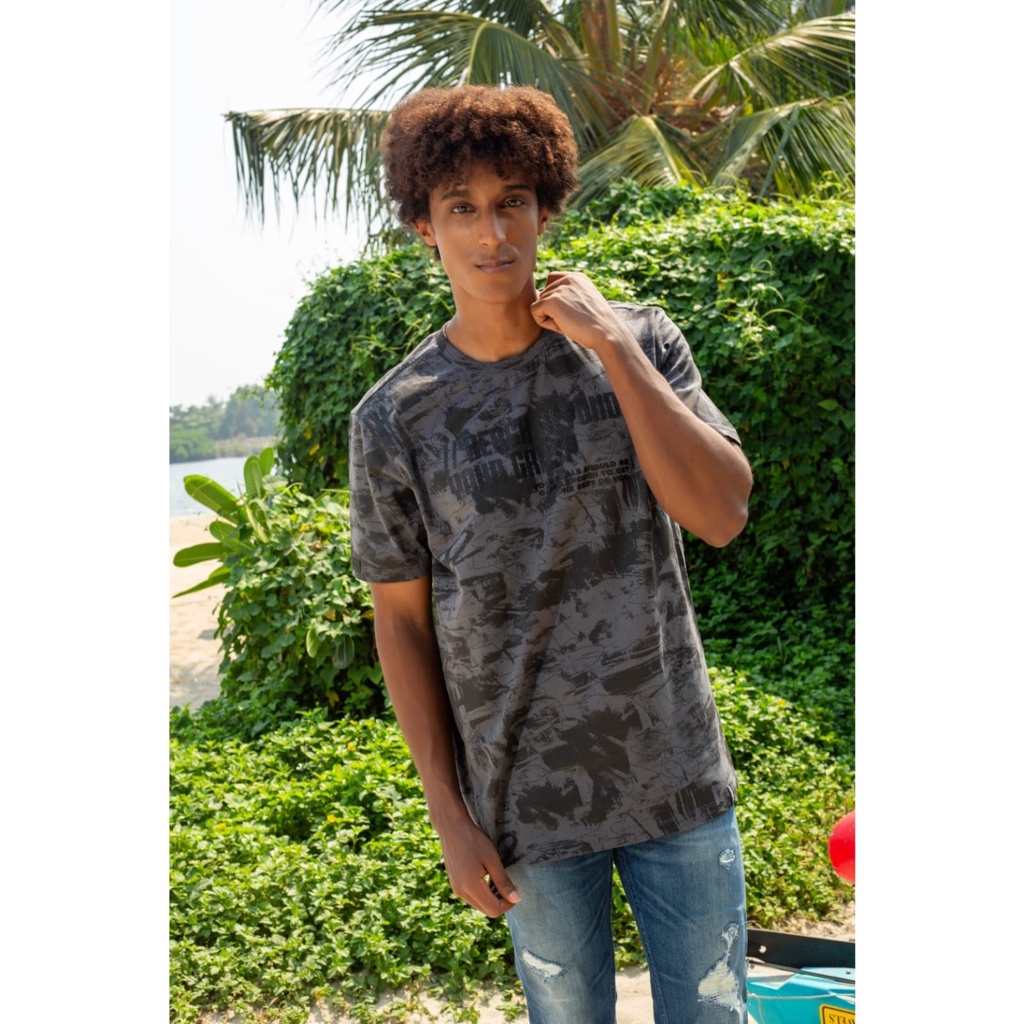 X8 Abyaz T-Shirt - Kaos pria santai