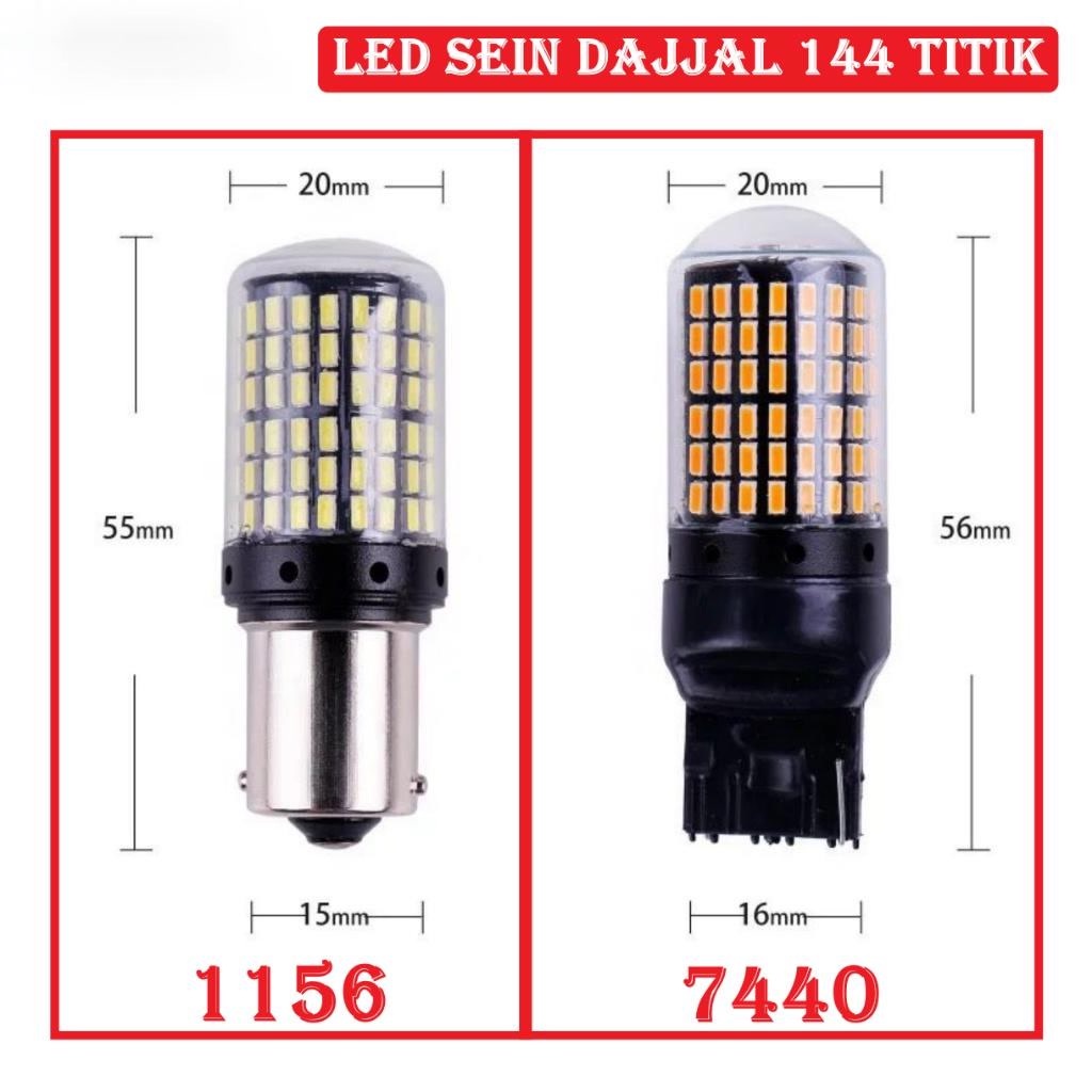 LED SEIN SENJA MOBIL | LED SEIN DAJJAL MOBIL SUPERTERANG BAYONET T20
