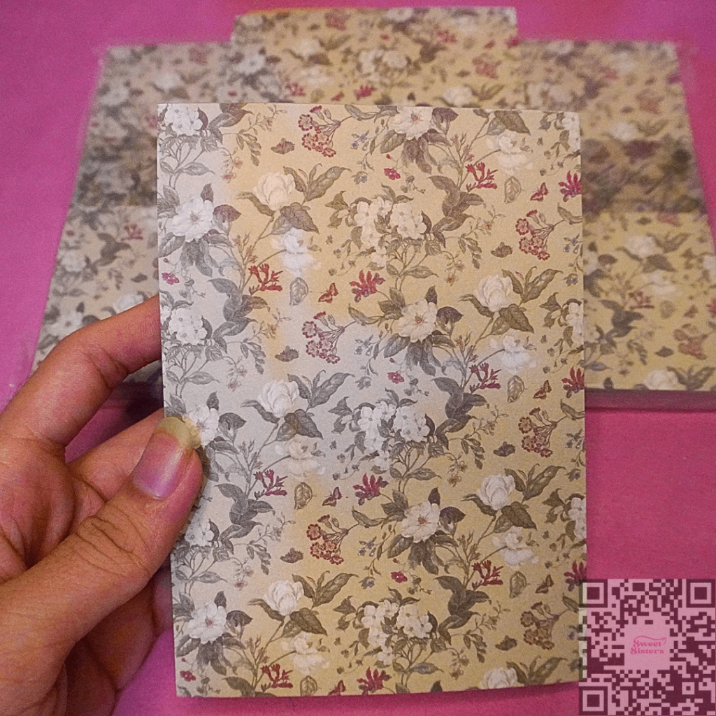 

Material Deco Paper Aesthetic Floral Workshop 100 Lembar Vintage Junk Journal Scrapbook