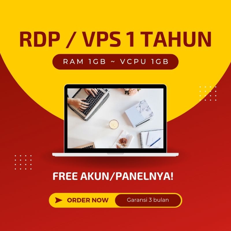 RDP VPS 1 TAHUN MURAH (PROMO)