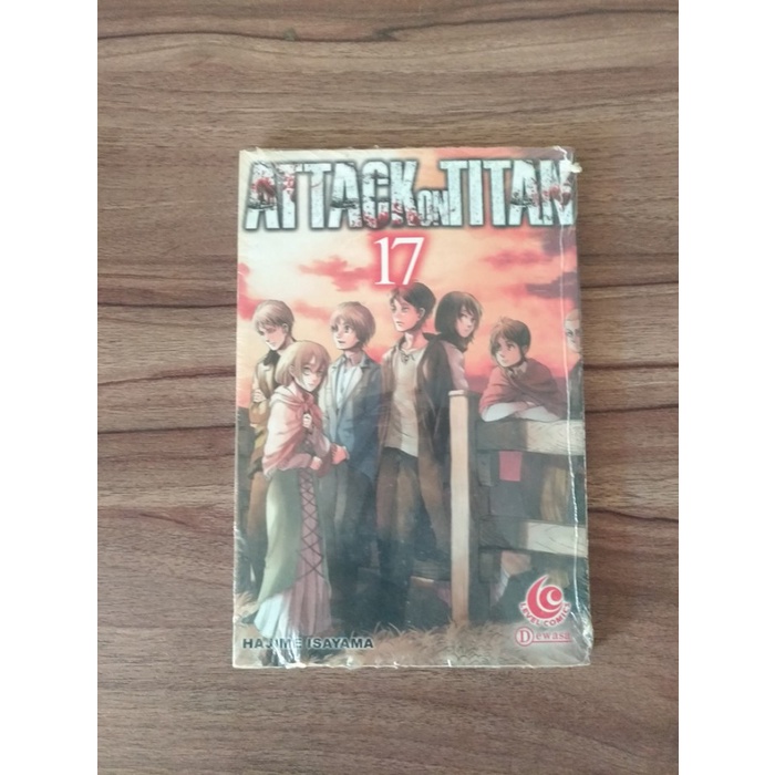 Komik Attack on Titan 17 segel