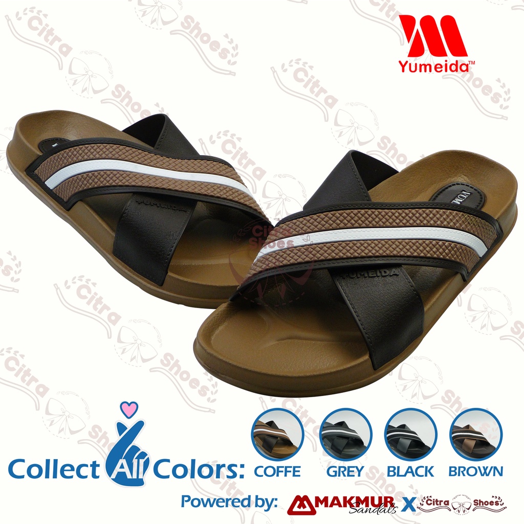 Citra Shoes Sandal Laki - Laki Uk 39 - 43 / Sandal Slop Pria Dewasa Model Terbaru / Sandal Untuk Men