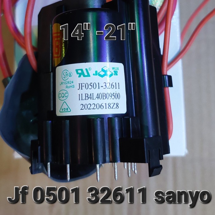 jf0501 32611 jf 0501 32611 playback flyback tv sanyo