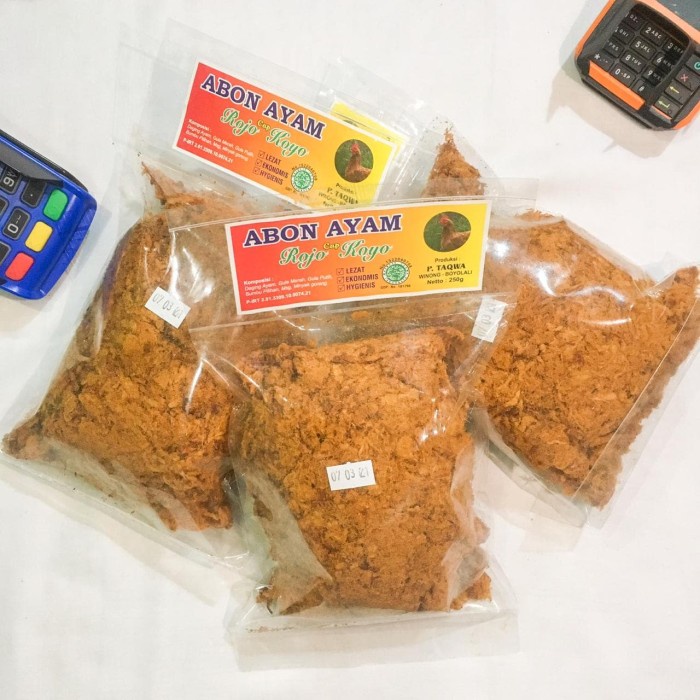 Abon Ayam Cap Rojo Koyo 100 Gr